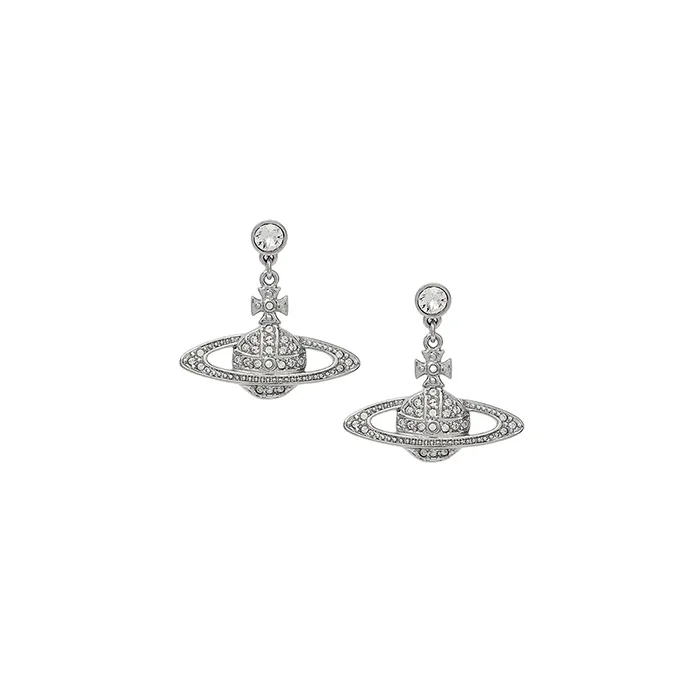 Bông Tai Vivienne Westwood Mini Bas Relief Drop Earrings