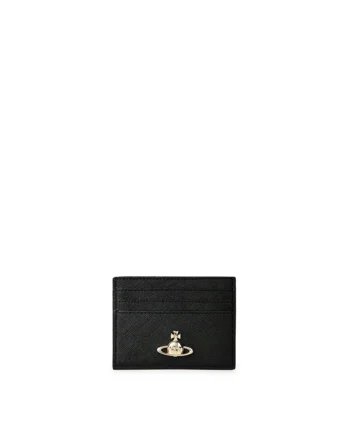CARD HOLDER VIVIENNE WESTWOOD ORB ĐEN