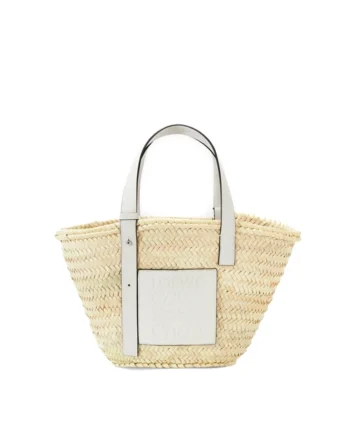 TÚI LOEWE CÓI RAFFIA TRẮNG