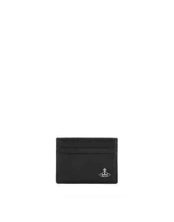CARD HOLDER VIVIENNE WESTWOOD FOLD ĐEN