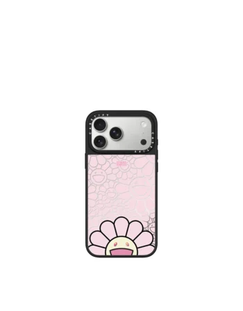 ỐP LƯNG CASETIFY MIRROR SMILE HỒNG