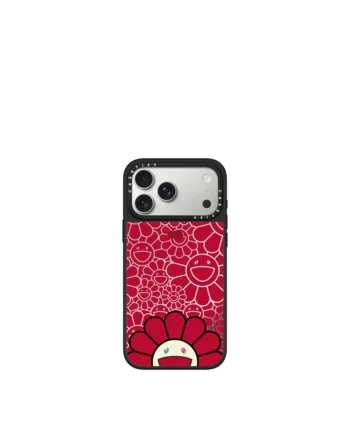 ỐP LƯNG CASETIFY MIRROR SMILE ĐỎ